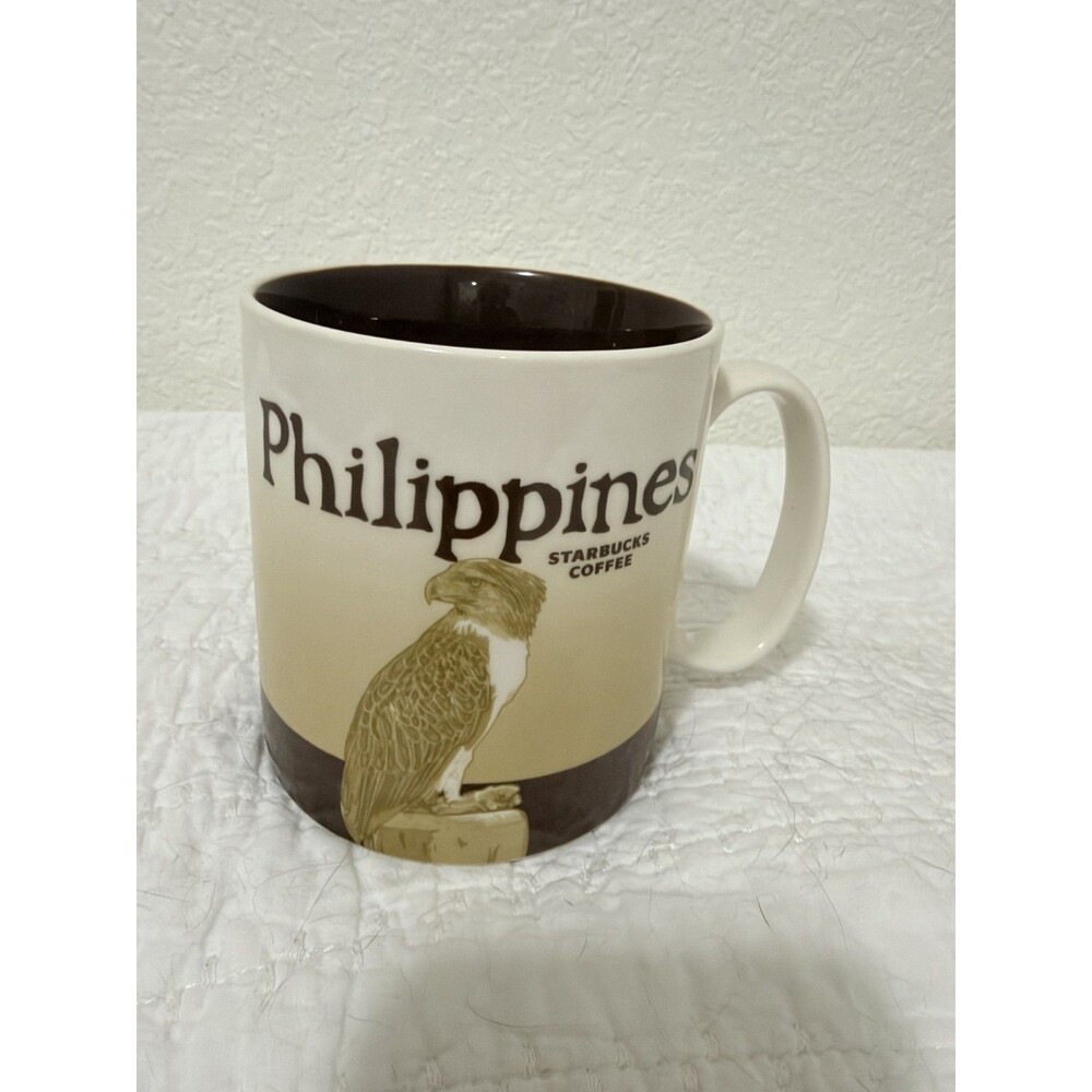 New Starbucks Philippines 16 Oz. Global Icon Coffee Cup Mug Asia